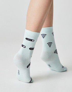 Sieviešu zeķes "Love WIFI"