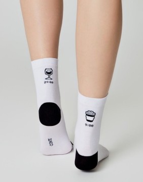 Women's Socks "Day and Night"