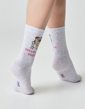 Women's Socks "Sexy, But Not"