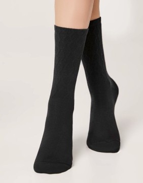 Women's Socks "Romby Black"
