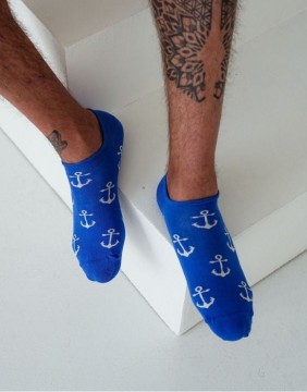 Men's socks "Anchor Blue"
