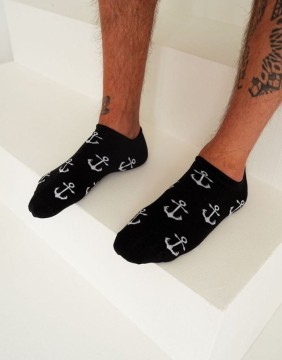 Men's socks "Anchor Black"