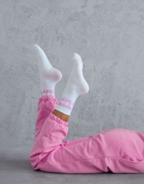 Moteriškos kojinės "Mon Chéri White"