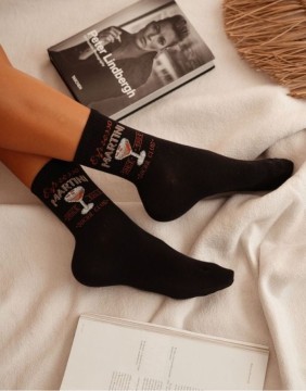Moteriškos kojinės "Martini Black"