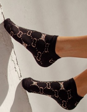 Women's socks "CC Teddy Black"