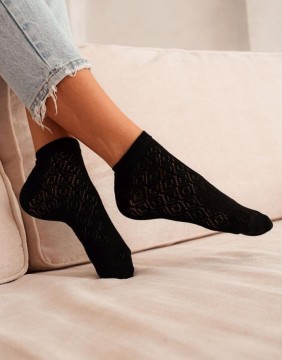 Sieviešu zeķes "Low Ankle, Black"