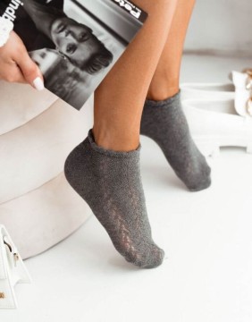 Women's socks "Anklle Dark Melange"