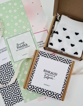 Socks Gift set for HER "Hearts"
