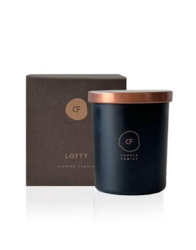 Soy wax candle "Lofty Bronz"