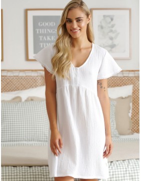 Nightwear "Omalu White"
