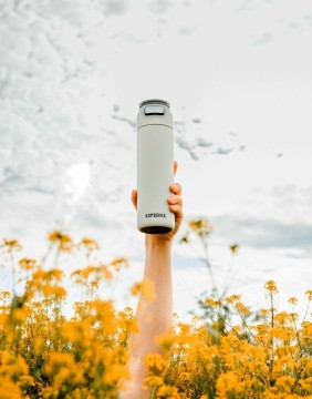 Thermos bottle "Elton Insulated Chalk White" 600 ml