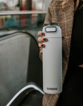 Thermos bottle "Elton Insulated Chalk White" 600 ml