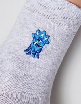 Children's socks "Blue Octopus"