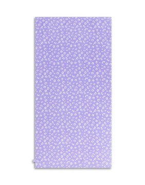 Pludmales dvielis "Lila Leopard" 135x65 cm