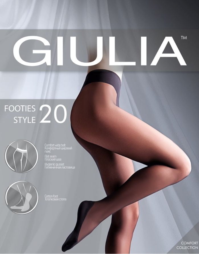 Pėdkelnės "Footies Style" 20 Den