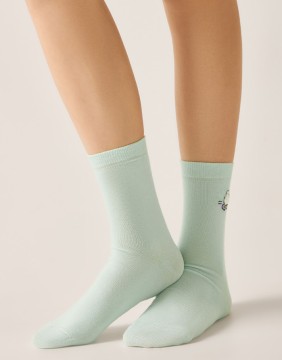 Women's Socks "Skateboarder duck"