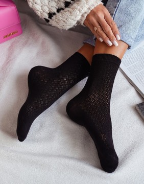 Women's socks "Cleo Black"