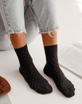 Женские носки "Little Dots Black"