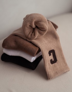 Sieviešu zeķes "Terry  Non Beige"