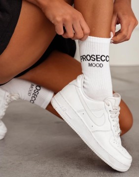 Women's socks "Prosecco Mood White"