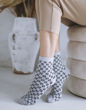 Women's socks "Fashion GG Grey"