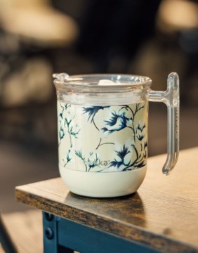 Thermo mug "Wave Spring Dawn" 260 ml