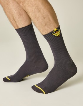 Men's Socks "Chiken Black"