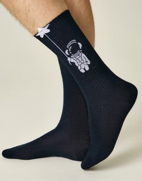 Men's Socks "Cosmo Black"