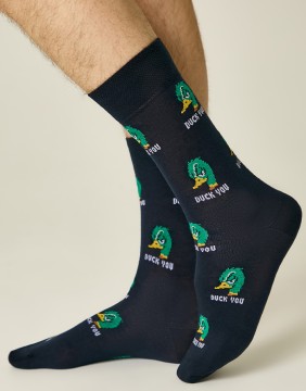 Men's Socks ''Duck You''
