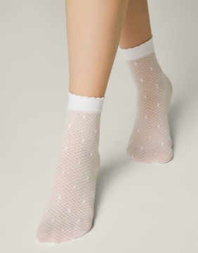 Children's socks "Mona Bianco" 20 Den