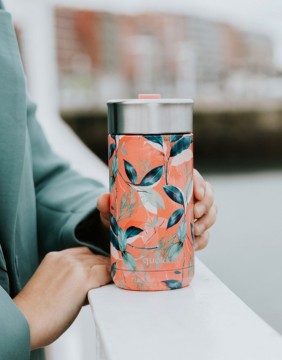 Thermo mug "Exotic Pink", 400 ml