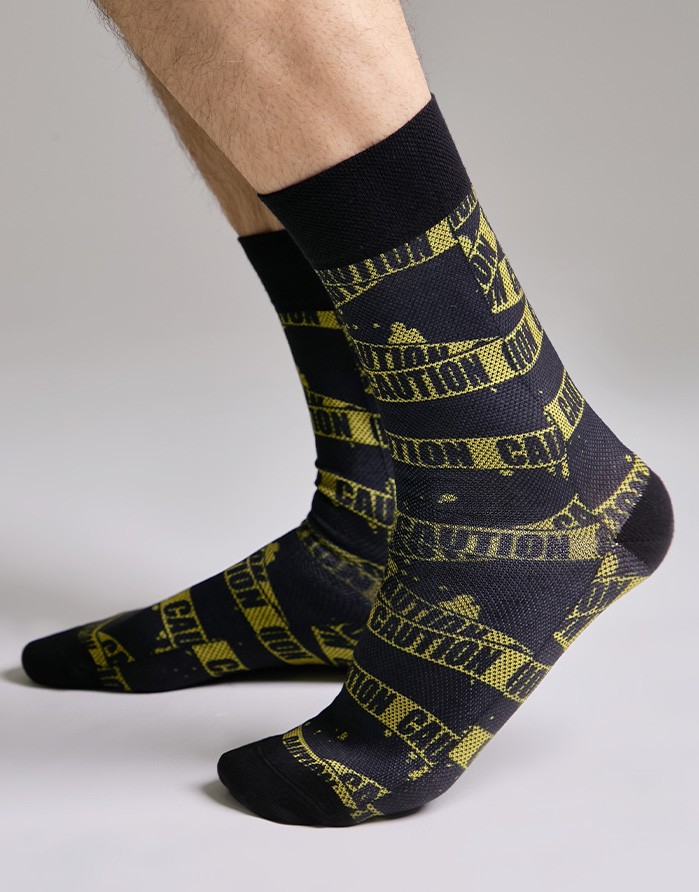 Мужские носки "Caution"