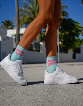 Sieviešu zeķes "Mon Chéri Blue"