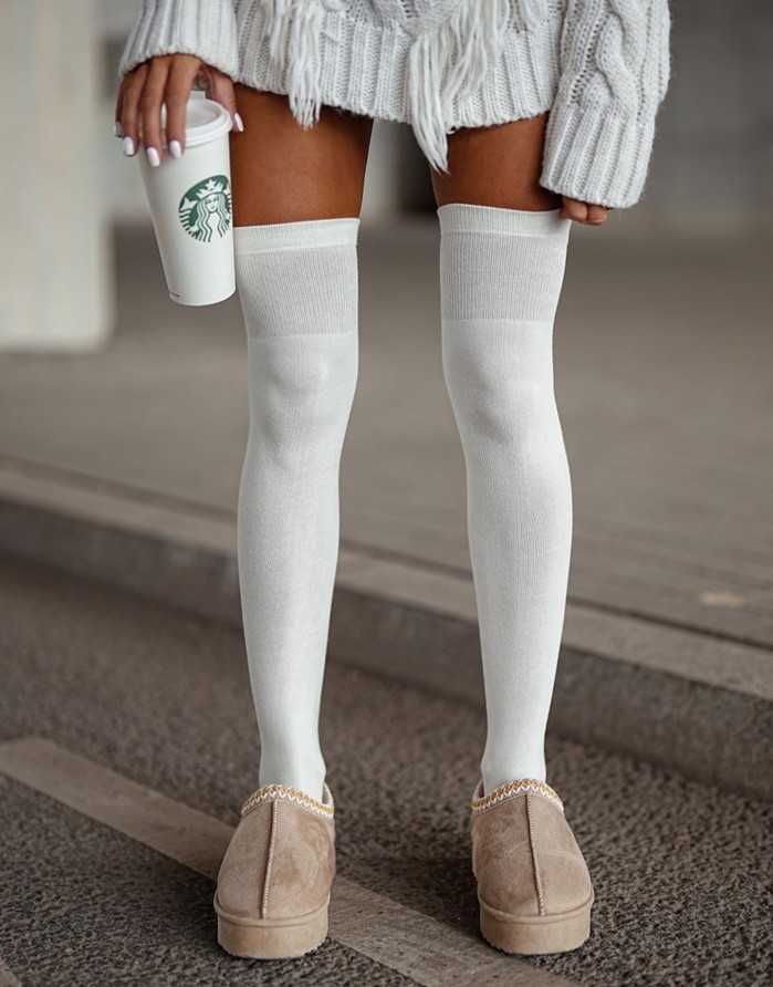 Sieviešu zeķes "Classic Cotton" Cream