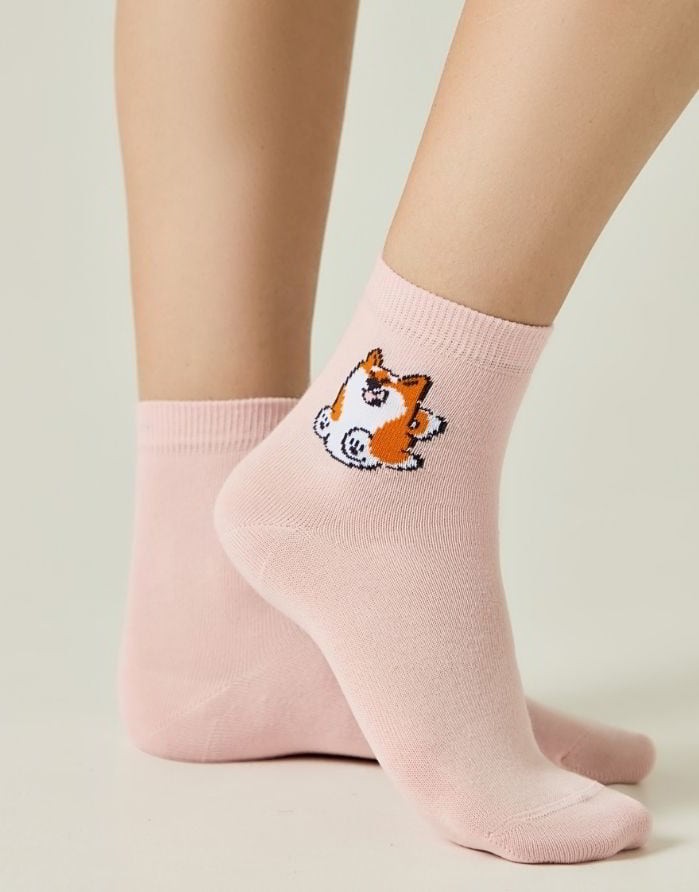 Vaikiškos Kojinės "Lukky Pink"