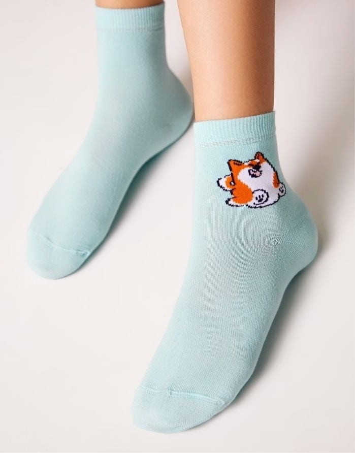 Vaikiškos Kojinės "Lukky Turquoise"