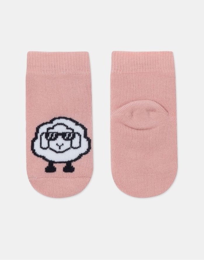 Children's socks "Cool Sheep" Pink