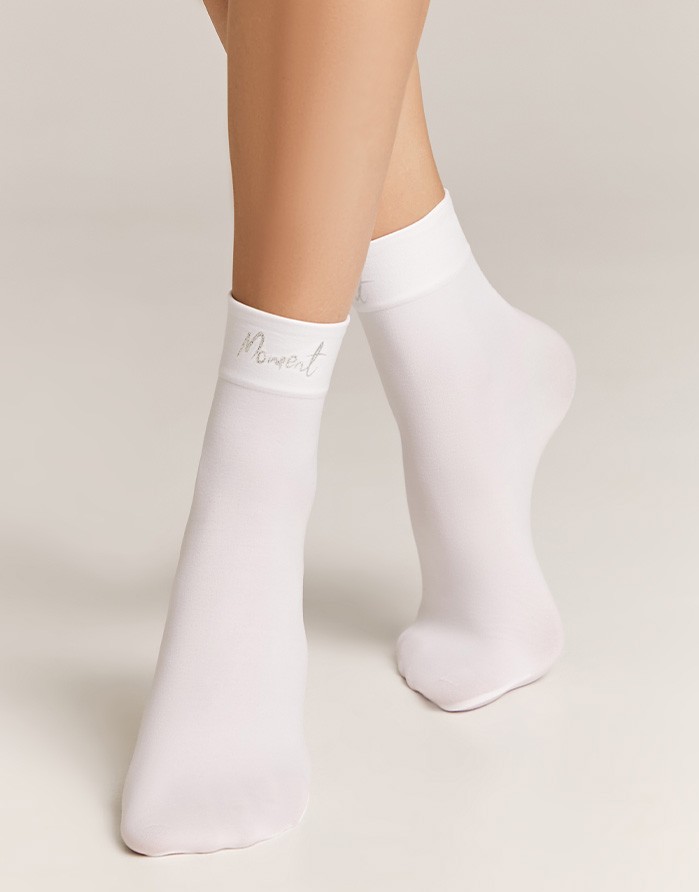 Women's socks "Silver Moment White"