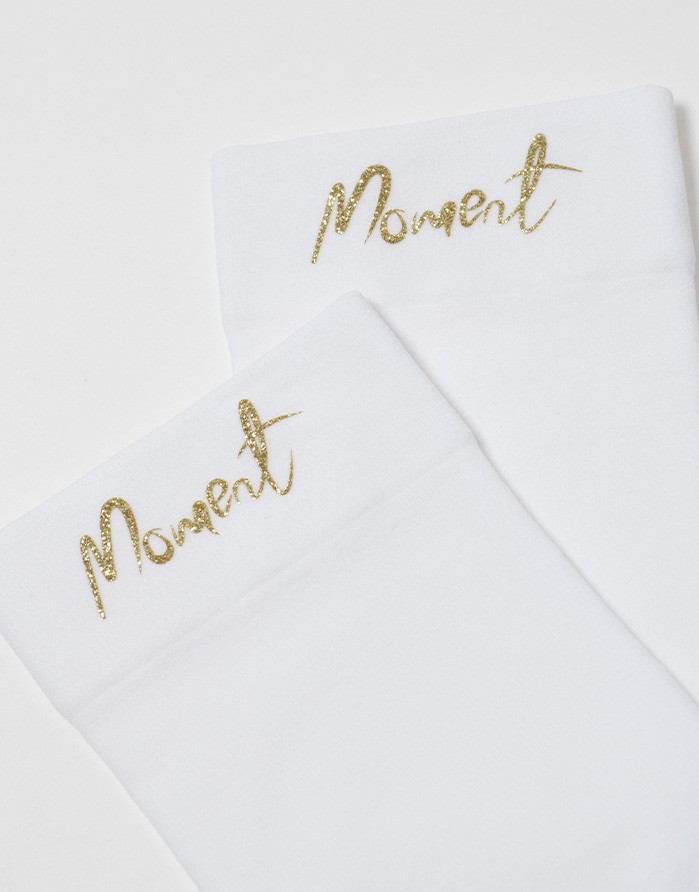 Женские носки "Golden Moment White"