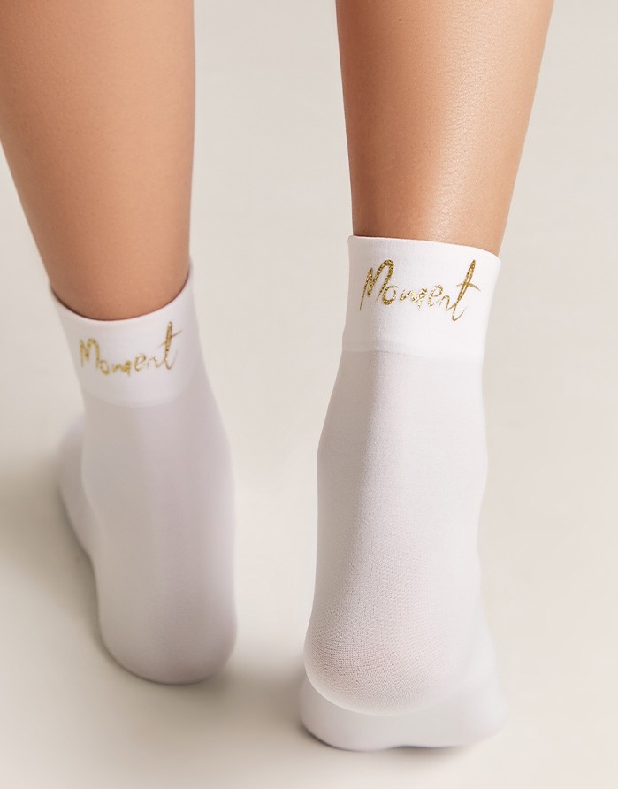 Women's socks "Golden Moment White"