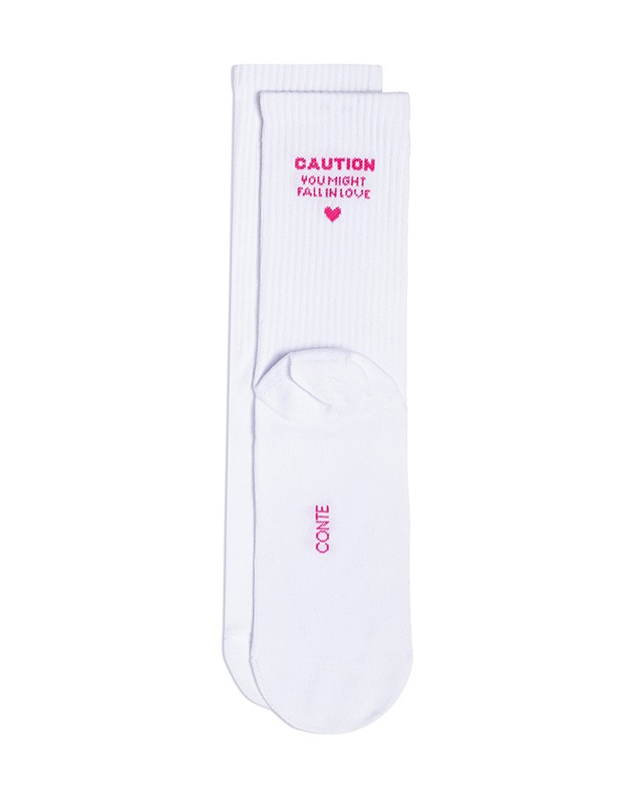 Women's socks "Caution"