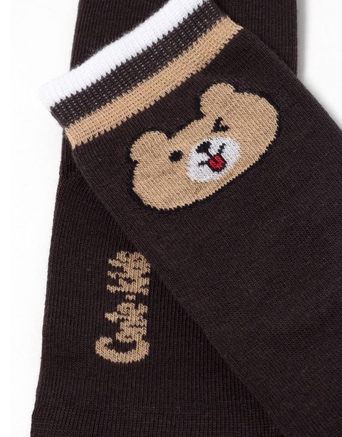 Children's socks "Teddy Brown"