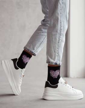 Женские носки "I Like You" Black