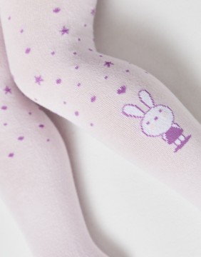 Детские колготки ''Dreaming bunny" Light Violet