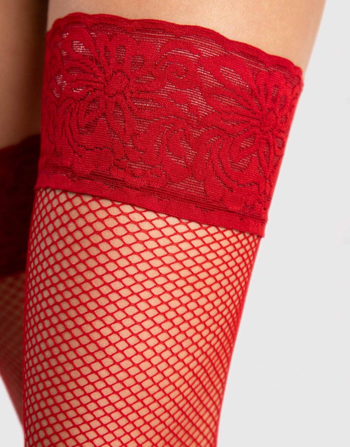 Women's socks "Liza Red"