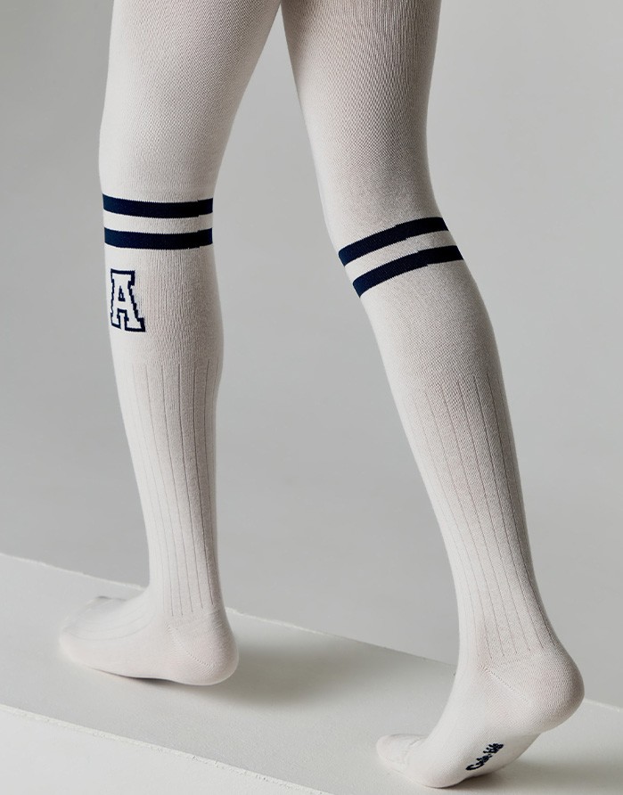 Zeķubikses bērniem ''Letter A Cream"