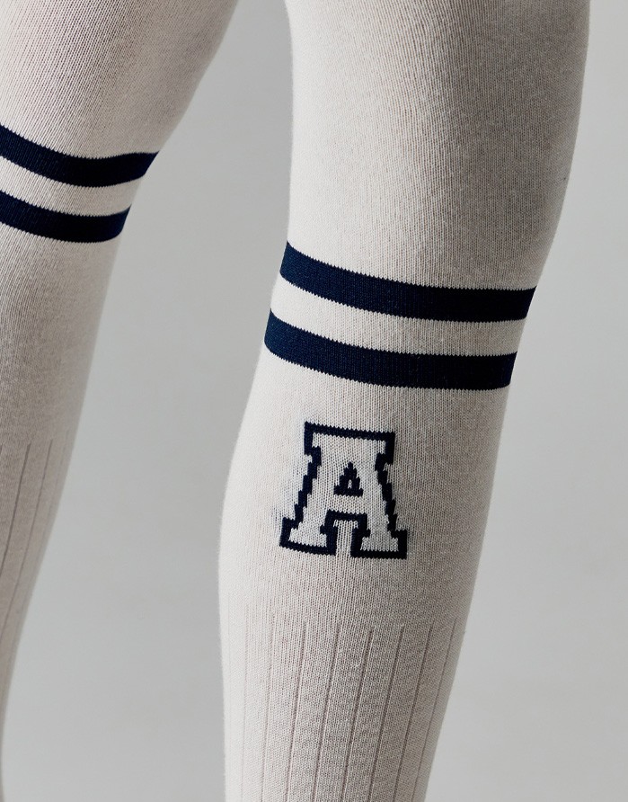 Zeķubikses bērniem ''Letter A Cream"