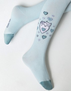 Детские колготки ''Hearty Cat" Mint