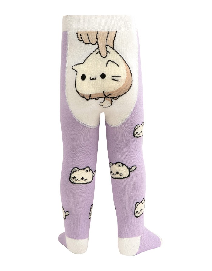 Zeķubikses bērniem ''Caught you, kitten" Violet