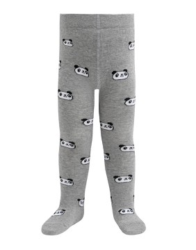 Детские колготки ''Panda Pattern" Grey